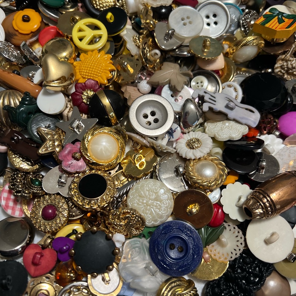 Source Unknown Assorted Button Collection - Multicolor - Picture 6 of 11